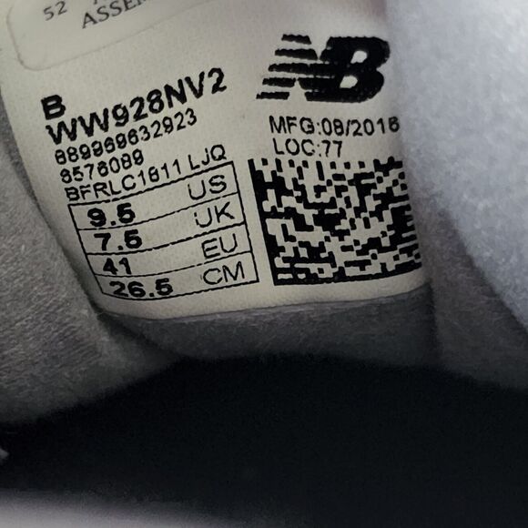 New Balance 928v2 Blue Suede WW928NV2 RollBar Comfort Walking Shoes Sz 9.5 B - Picture 10 of 11